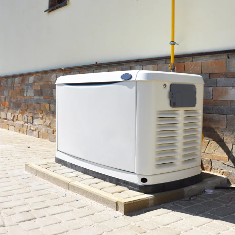 service 2 newly installed generator at the residential house